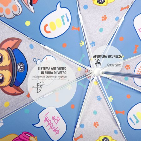 PERLETTI skėtis Paw Patrol 38/8 , 75150 75150