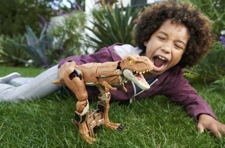 JURASSIC WORLD rinkinys Nuožmūs Pokyčiai Riaumojantis T-Reksas, HPD38 HPD38