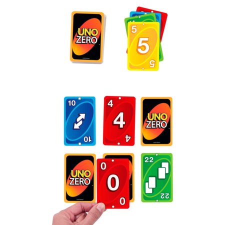 MATTEL GAMES UNO kortos Zero, JHH48 
