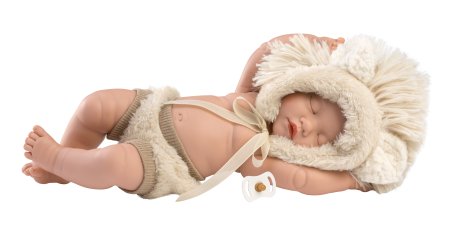 LLORENS lėlė MINI BABY BOY LION, 63203 