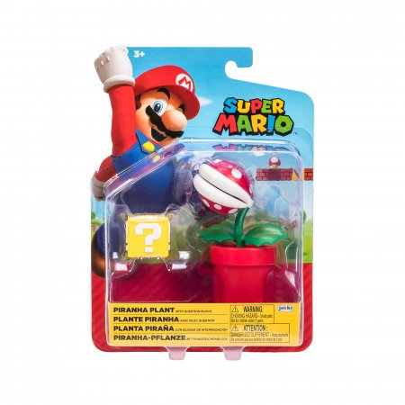 NINTENDO 4" Super Mario figūrėlė, asort., 408234-6 408234-6