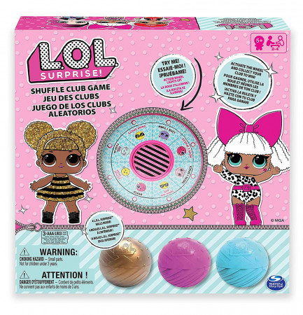 SPINMASTER GAMES žaidimas LOL Surprise Shuffle Club, 6053187 