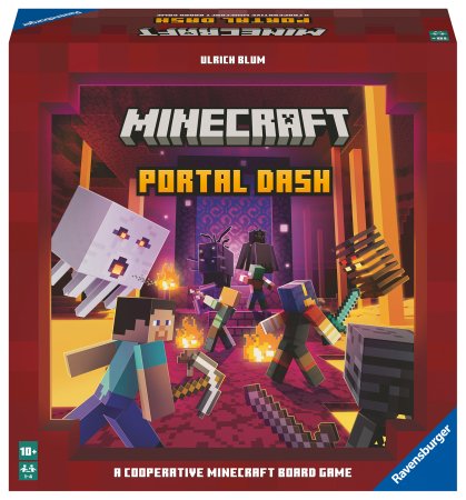 RAVENSBURGER stalo žaidimas Minecraft Portal Dash, (EN), 27462 27462