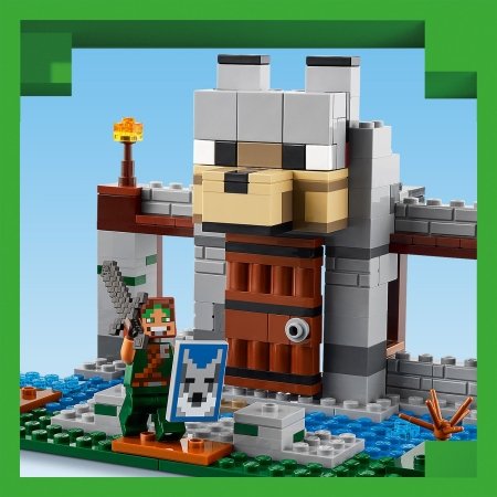 21261 LEGO® Minecraft™ Vilkų tvirtovė 