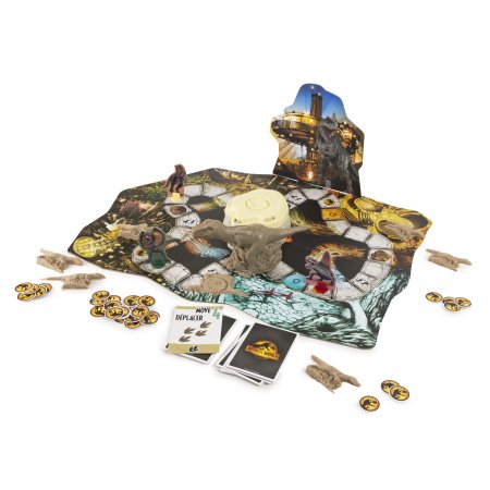SPINMASTER GAMES stalo žaidimas Jurassic World T-Rex Stomp n Smash, 6060737 6060737