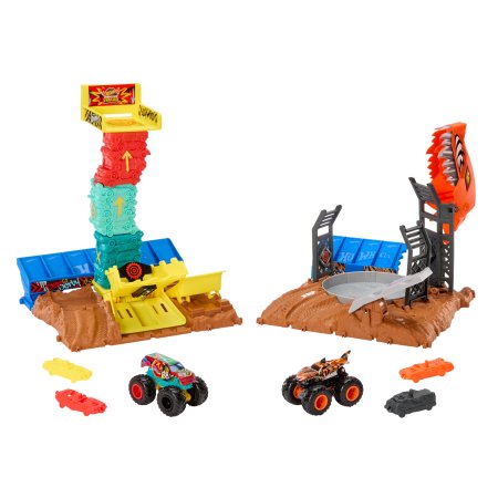 HOT WHEELS rinkinys Džipų monstrų pusfinalių kovų arena asort, HNB92 HNB92