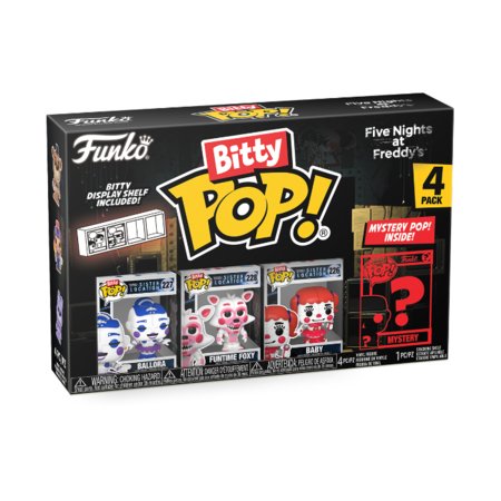 FUNKO POP mini figūrėlių rinkinys, 4 vnt., 73044 