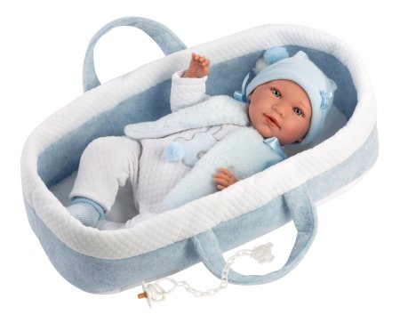 LLORENS verkiantis kūdikis MIMO LLORON CAPAZO CELESTE, 40 cm, 74011 