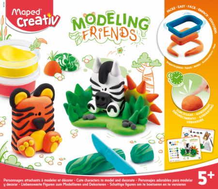 MAPED CREATIV Modeliavimo rinkinys Wild, 907205 907205