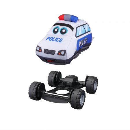 BB JUNIOR minkštas policijos automobilis My 1st, 16-89053 16-89053