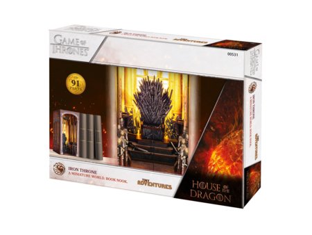 REVELL modelis Iron Throne - House of the Dragon: Tiny Adventures Handmade miniature worlds to assemble, 00531 