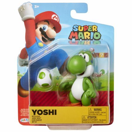 NINTENDO 4" Super Mario figūrėlė, asort., 408234-6 408234-6