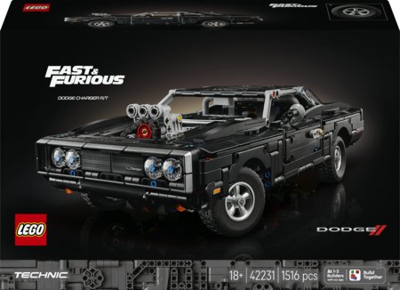 42231 LEGO® Technic „Fast and Furious“ automobilis „Dodge Charger R/T“ 