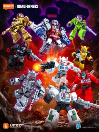 Blokees transformeris The Overthrow , asort., 71302 