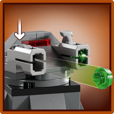 75386 LEGO® Star Wars™ Mandalorian Paz Vizsla™ ir Mofo Gideono kova 