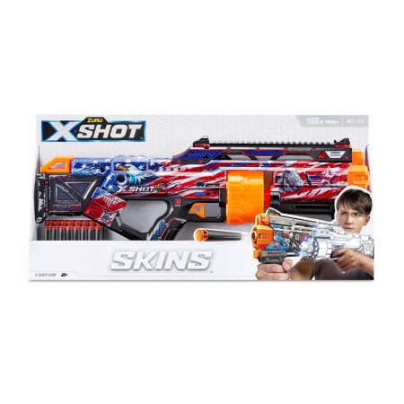 XSHOT žaislinis šautuvas Skins Last Stand, asort., 36518 36518