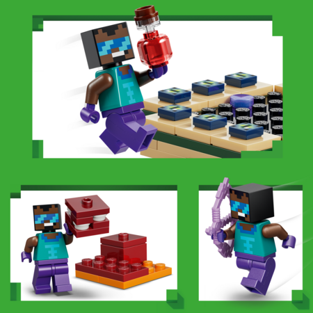 21584 LEGO® Minecraft® Kelionė į Neterį ir Enderį 