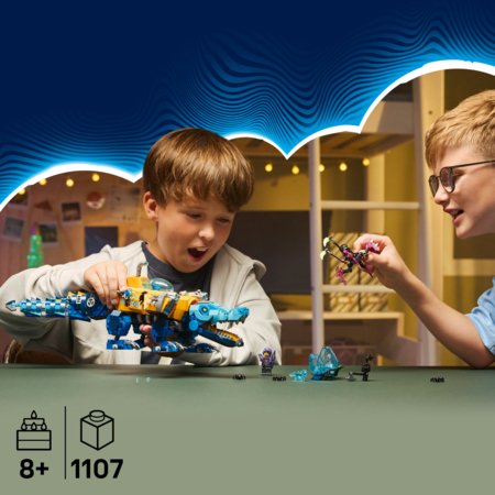 71512 LEGO® DREAMZzz™ Povandeninis laivas-krokodilas 