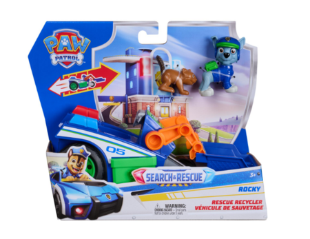 PAW PATROL trasnporto priemonė Search & Rescue Rocky, 6075445 