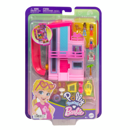 POLLY POCKET Barbie tematikos pramogų rinkinys, HWP11 