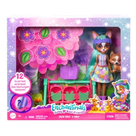 ENCHANTIMALS herojų, geriausių draugų rinkinys asort, HLK83 HLK83