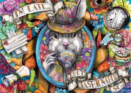 RAVENSBURGER PUZZLE dėlionė Madingai vėluojant, 1000 det., 12001712 7 