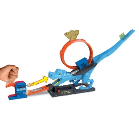 HOT WHEELS rinkinys Dinozauras su kilpa, HKX42 HKX42