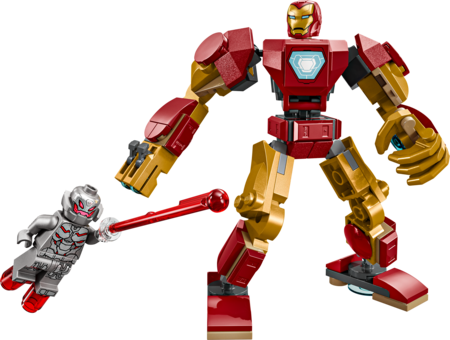 76307 LEGO® Super Heroes Marvel Geležinio žmogaus robotas prieš Altroną 