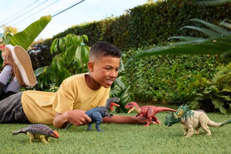 JURASSIC WORLD riaumojantis dinozauras, asort., JGB87 
