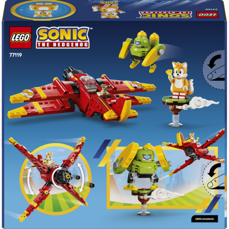 77119 LEGO® Sonic the Hedgehog™ Tails „Tornado-1“ 