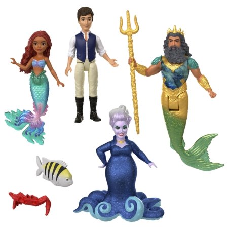 DISNEY LITTLE MERMAID herojų rinkinys, HLX19 HLX19