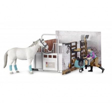 BRUDER rinkinys Horse barn, 62506 62506