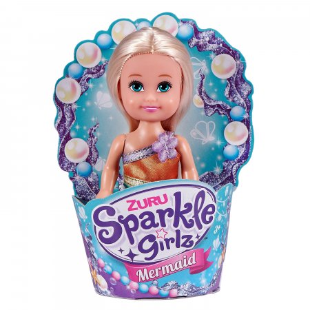 SPARKLE GIRLZ lėlė keksiuko formelėje Mermaid, 10 cm, asort., 10012TQ4 