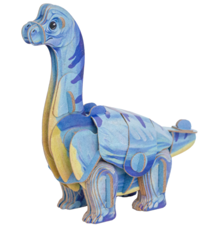 MAKEBUG 3D popierinė delionė brachiosaurus, MB-D-0036 