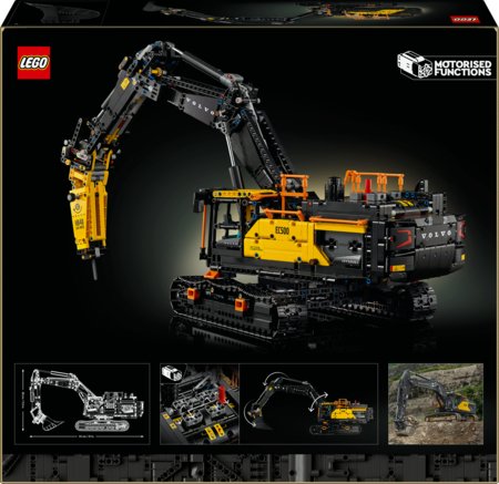 42215 LEGO® Technic Ekskavatorius Volvo EC500 Hybrid 
