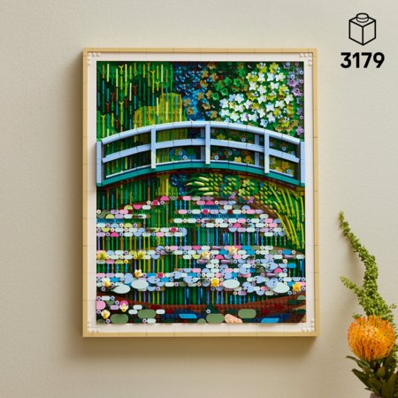 31220 LEGO® Art Klodas Monė – Tiltas virš vandens lelijų tvenkinio 