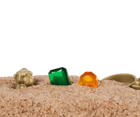 KINETIC SAND kinetinio smėlio rinkinys Buried Treasure, 6064300 