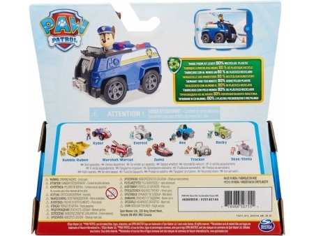 PAW PATROL transporto priemonė Basic Sustainable Chase, 6069059 