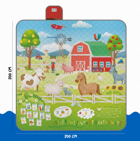 PERLETTI Plėdas iškyloms 200x200 cm, 13160 