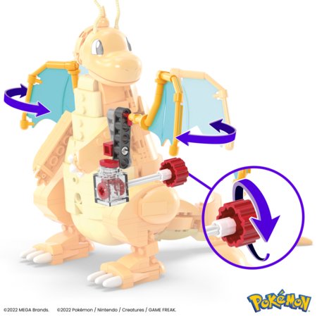MEGA CONSTRUX POKEMON rinkinys Dragonite, HKT25 