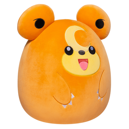 SQUISHMALLOWS POKEMON pliušinis žaislas Teddiursa 25cm., SQPK00039 