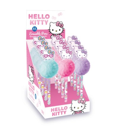 HELLO KITTY nutrinamas pūkuotas rašiklis, 10685PTR 
