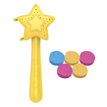 INKEE vonios žaislas su dažais Wand Star, 43912EN 