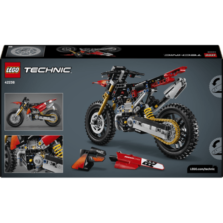 42238 LEGO® Technic Motociklas „Ducati Desmo450 MX Factory“ 
