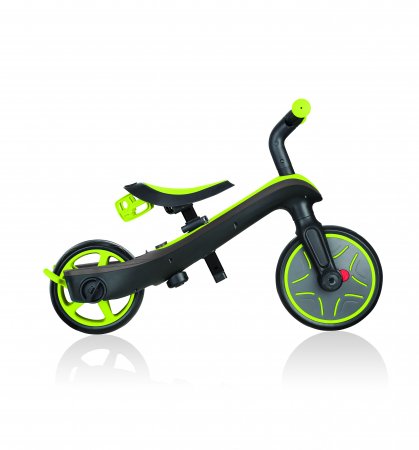 GLOBBER triratukas Trike Explorer 4in1, žalias, 632-106-2 632-106-2