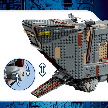 75453 LEGO® Star Wars™ Svetimo pasaulio smėliaeigis ir purvaragis 