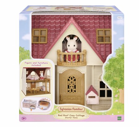 SYLVANIAN FAMILIES Raudonu stogu jaukus kotedžas, 5567 5567