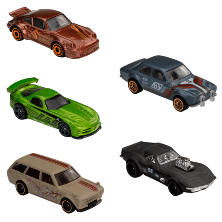 HOT WHEELS automodelių 5vnt. rinkinys, 1806 