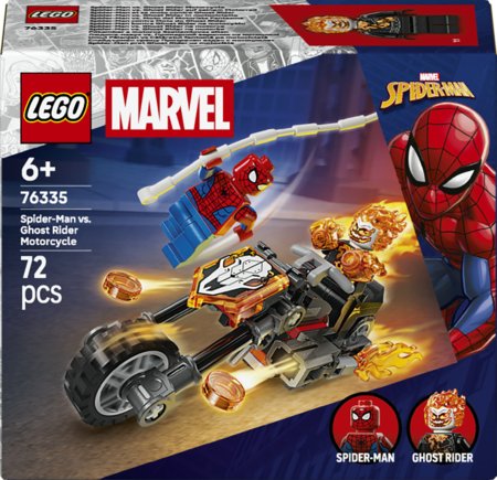 76335 LEGO® | Marvel Žmogus voras prieš Tamsos baikerio motociklą 