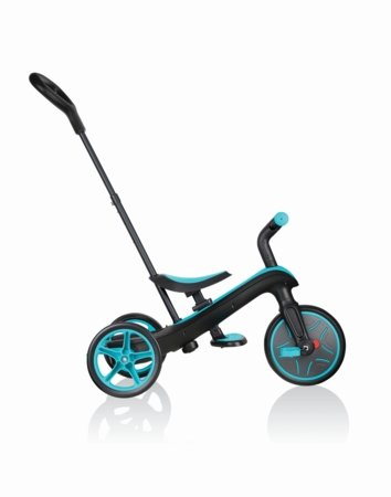 GLOBBER triratukas Trike Explorer 4in1, melsvai žalias, 632-105 632-105